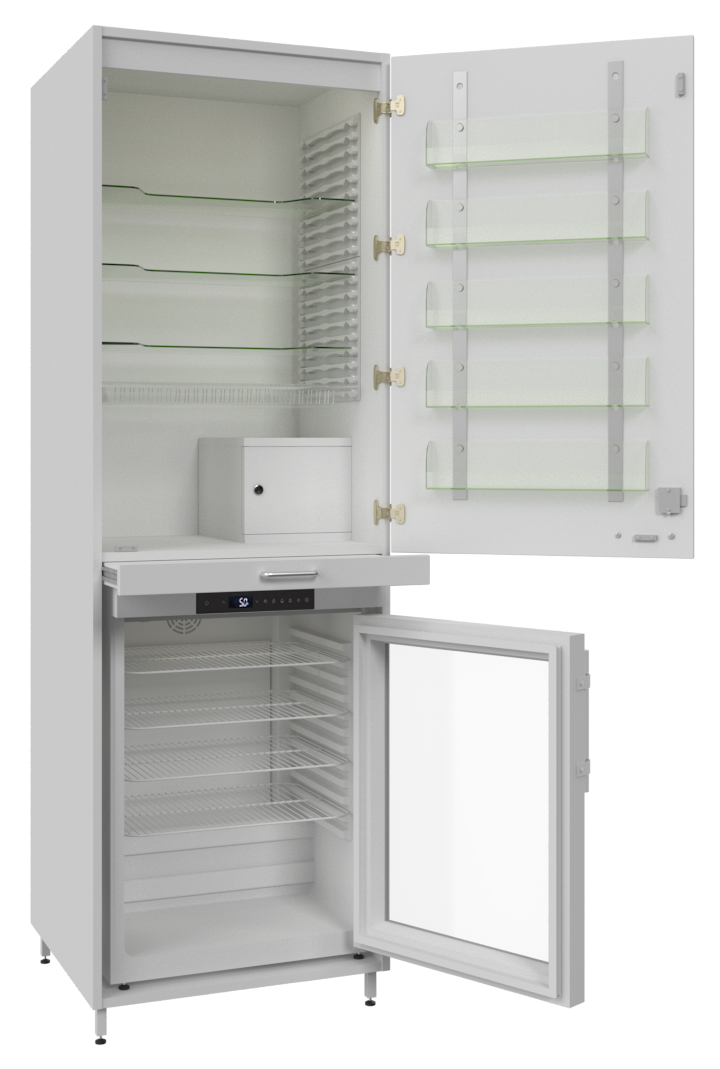 MLK-65F ravimikapp külmikuga