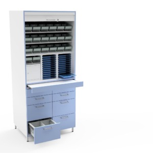 Medicine cabinet for nursing homes M-WK