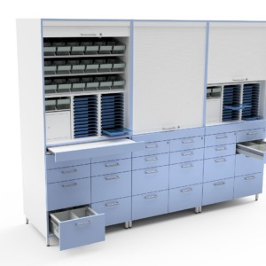 Medicine cabinet for nursing homes M-WK