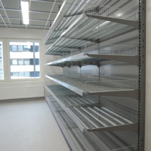 StockShelf shelving systems for hospitals