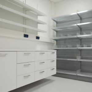 StockShelf shelving systems for hospitals